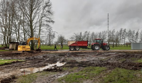 Het bouwproces van de schuurwoningen